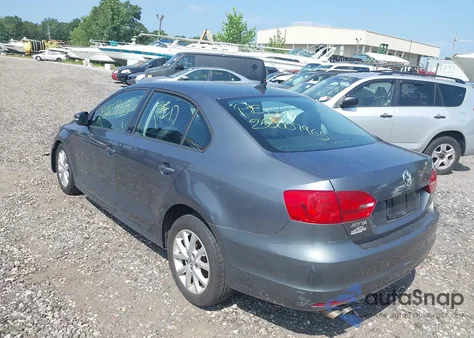 2012 Volkswagen Jetta 2.5L Se из США, поврежденный, VIN 3VWDP7AJ5CM387477